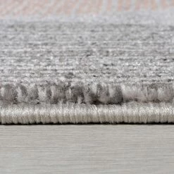 Xrugs Geometric Rug Pink Grey Modern Colourful Abstract Pattern Living Room Runner Mat