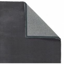 Xrug Charcoal Rug Super Soft Grey Plain Living Room Bedroom Carpet Short Pile Area Mat Modern