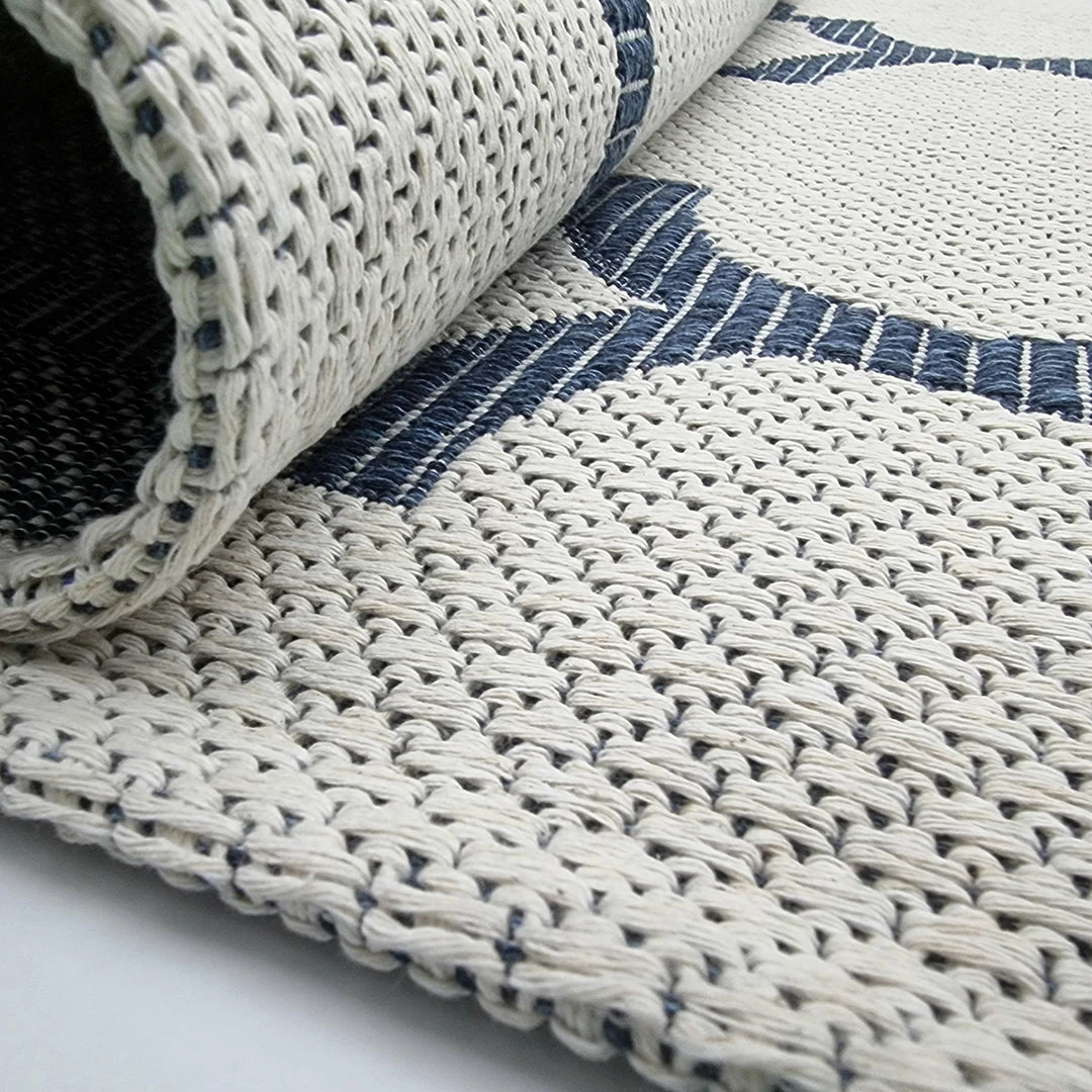 Xrugs Runner Rug Cream Blue 300cm Cotton Machine Washable With Tassels Natural Runner For Bedroom Hallway Cotton Rugs 3 Xrugs Runner Rug Cream Blue 300cm Cotton Machine Washable With Tassels Natural Runner For Bedroom Hallway Cotton Rugs