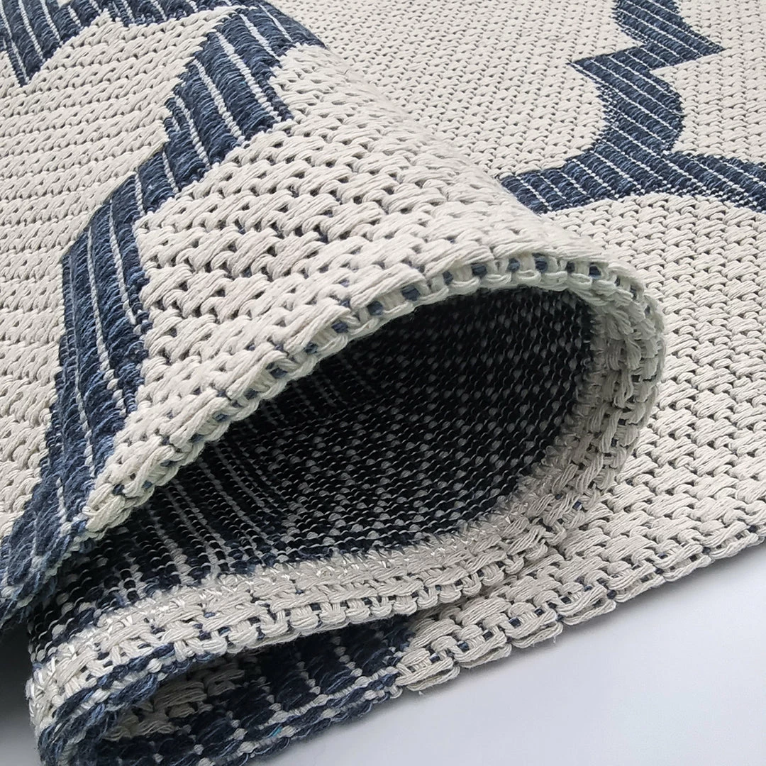 Xrugs Runner Rug Cream Blue 300cm Cotton Machine Washable With Tassels Natural Runner For Bedroom Hallway Cotton Rugs 4 Xrugs Runner Rug Cream Blue 300cm Cotton Machine Washable With Tassels Natural Runner For Bedroom Hallway Cotton Rugs