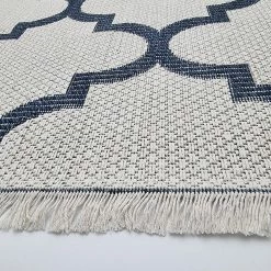 Xrugs Runner Rug Cream Blue 300cm Cotton Machine Washable With Tassels Natural Runner For Bedroom Hallway Cotton Rugs 15 Xrugs Runner Rug Cream Blue 300cm Cotton Machine Washable With Tassels Natural Runner For Bedroom Hallway Cotton Rugs