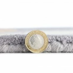 Xrug Grey Yellow Rug 100% Wool Heavy Thick Hand Tufdted Rugs With Contour Cut Pattern Natural Carpet Area Mat For Living Room Bedroom Modern