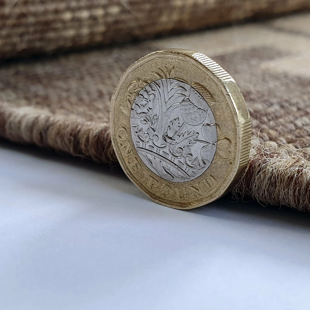 Xrugs Kitchen Rug Runner Hallway Hard Wearing Carpet Brown Flat Pile Sisal Look Patterned Indoor Mat