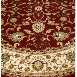 Xrugs Vintage Oriental Rug Red Cream Green Thick Carpet Large XL Small Runner Carpet Runners