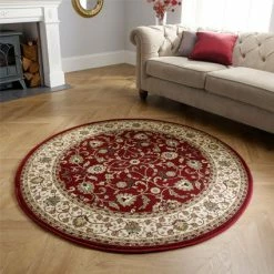 Xrugs Vintage Oriental Rug Red Cream Green Thick Carpet Large XL Small Runner Carpet Runners