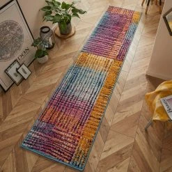 Xrugs Modern Multicoloured Abstract Rug For Bedroom Living Room Large Small Carpet Woven Mat