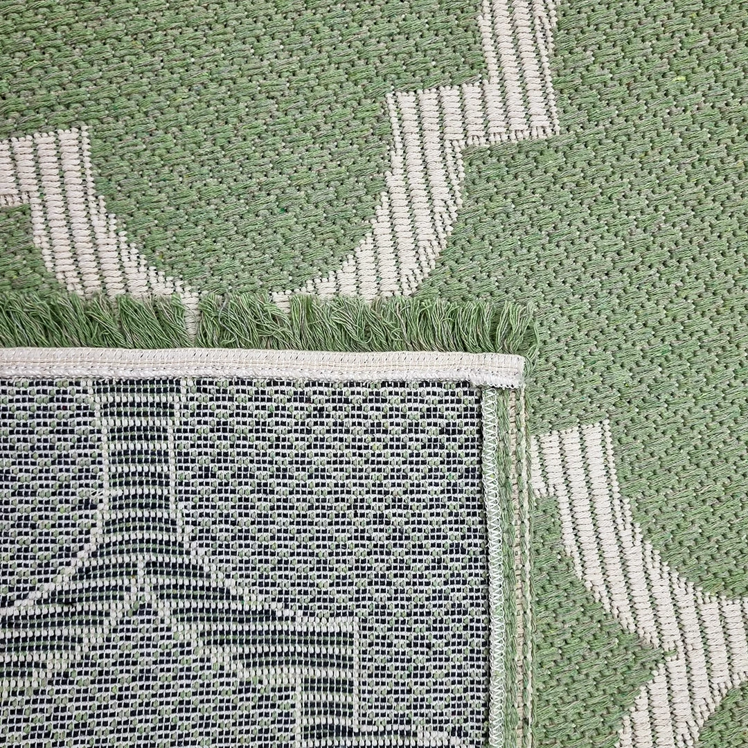 Xrugs Cotton Rugs Runner Rug Green 300cm Cotton Machine Washable With Tassels Natural Runner For Bedroom Hallway 6 Xrugs Cotton Rugs Runner Rug Green 300cm Cotton Machine Washable With Tassels Natural Runner For Bedroom Hallway