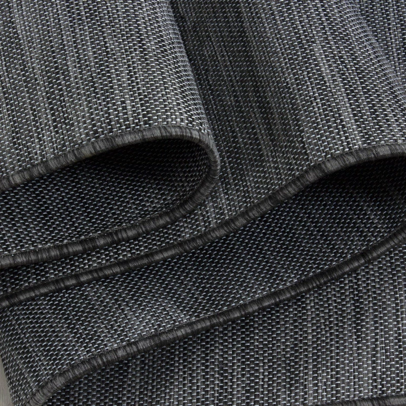 Xrugs Hard Wearing Rug Indoor Outdoor Black Carpet Small Large Modern Garden Floor Mat Outdoor Rugs