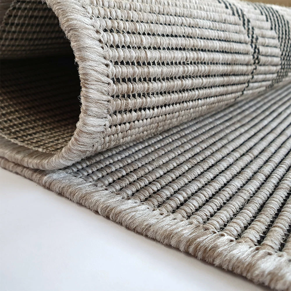 Xrugs Grey Kitchen Rug Flat Weave Carpet Flat Pile Mat Small Extra Large Hard Wearing Carpet Modern