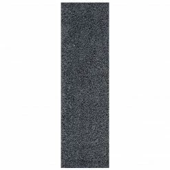 Xrug Dark Grey Fluffy Rug Large Small Runner 4cm Long Pile For Bedroom Living Room Charcoal Shaggy Carpet Mat Modern