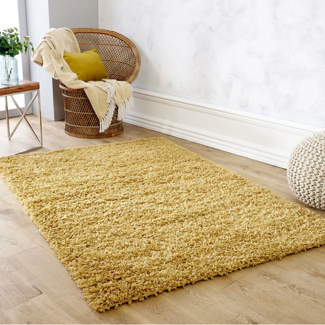Xrug Modern Mustard Fluffy Rug Large Small Runner 4cm Long Pile For Bedroom Living Room Gold Shaggy Carpet Mat 1 Xrug Modern Mustard Fluffy Rug Large Small Runner 4cm Long Pile For Bedroom Living Room Gold Shaggy Carpet Mat