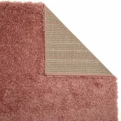 Xrug Modern Pink Fluffy Rug Large Small Runner 4cm Long Pile For Bedroom Living Room Blush Pink Shaggy Carpet Mat