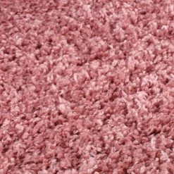 Xrug Modern Pink Fluffy Rug Large Small Runner 4cm Long Pile For Bedroom Living Room Blush Pink Shaggy Carpet Mat