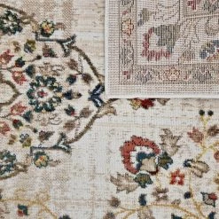 Xrugs Modern Traditional Oriental Rug Beige Cream Multicolour Carpet Large Living Room Mats
