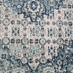 Xrugs Vintage Oriental Rug Grey Blue Large Small Traditional Modern Bedroom Carpet Mat