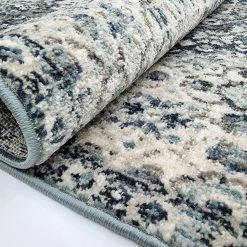 Xrugs Vintage Oriental Rug Grey Blue Large Small Traditional Modern Bedroom Carpet Mat