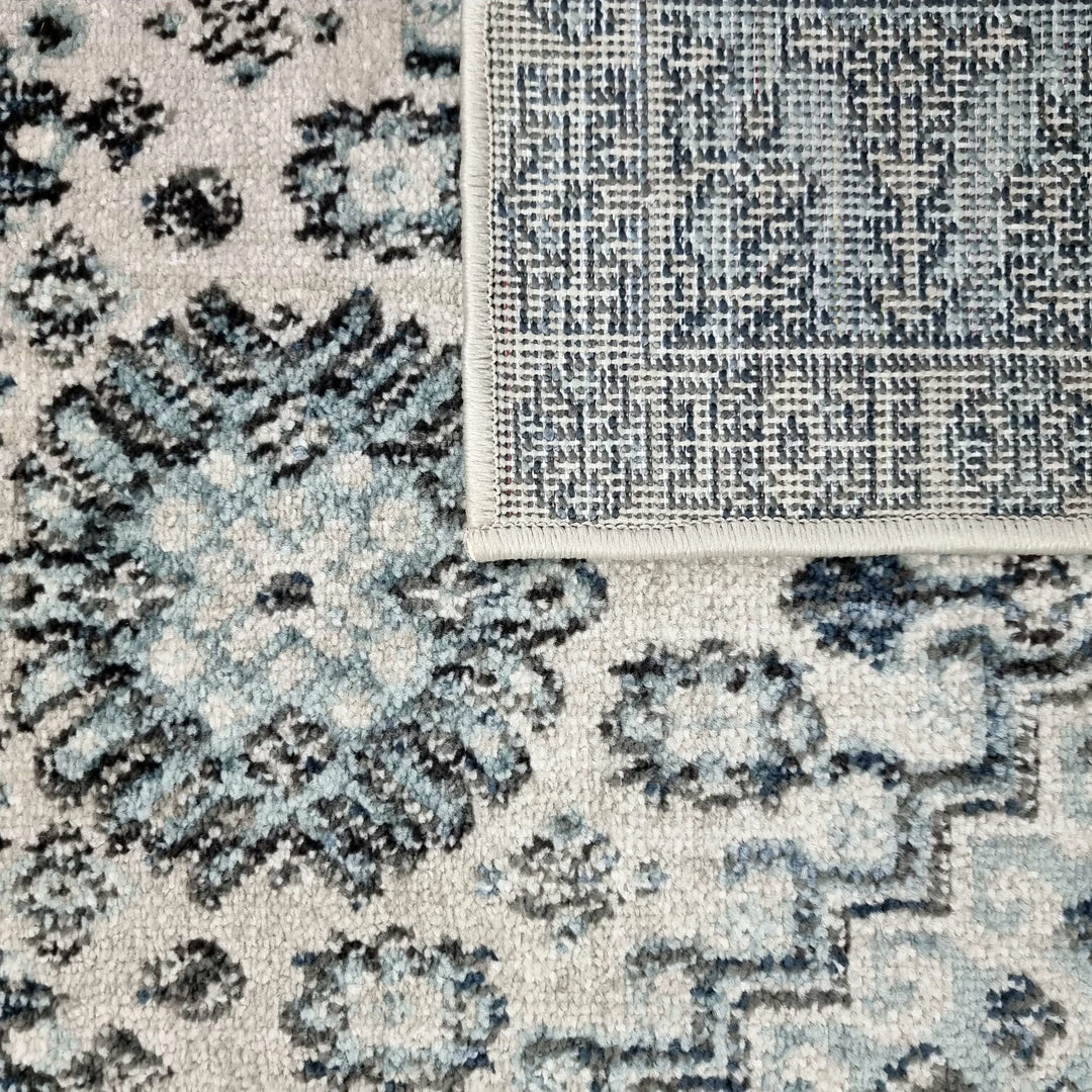 Xrugs Traditional Oriental Rug Grey Blue Vintage Modern Design Large Small Room Carpet 5 Xrugs Traditional Oriental Rug Grey Blue Vintage Modern Design Large Small Room Carpet