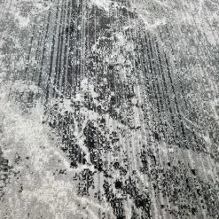 Xrugs Abstract Grey Rug Marble Striped Pattern Large Small Living Room Bedroom Runner Area Mat