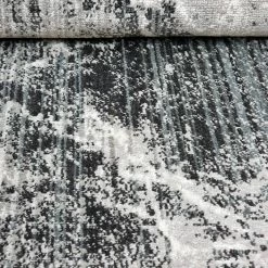 Xrugs Abstract Grey Rug Marble Striped Pattern Large Small Living Room Bedroom Runner Area Mat