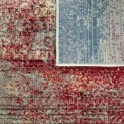 Xrugs Modern Distressed Rug Abstract Multicoloured Carpet Large Small Runner Living Room Mat