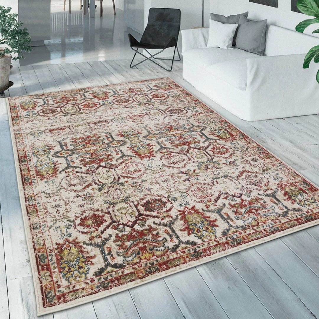 Xrugs Vintage Distressed Rug Beige Traditional Multicoloured Faded Pattern Large Small Modern 1 Xrugs Vintage Distressed Rug Beige Traditional Multicoloured Faded Pattern Large Small Modern