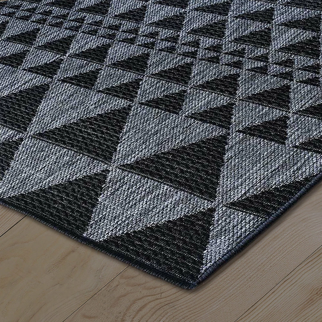 Xrugs Modern Non Slip Rug Indoor Grey Black Geometric SISAL Look Flatweave Carpet Large Small Runner 3 Xrugs Modern Non Slip Rug Indoor Grey Black Geometric SISAL Look Flatweave Carpet Large Small Runner