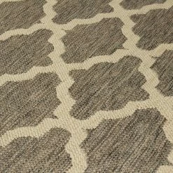 Xrugs Heavy Duty Kitchen Rug Grey Beige Sisal Look Trellis Carpet Mat Runner Small Large 8 Xrugs Heavy Duty Kitchen Rug Grey Beige Sisal Look Trellis Carpet Mat Runner Small Large