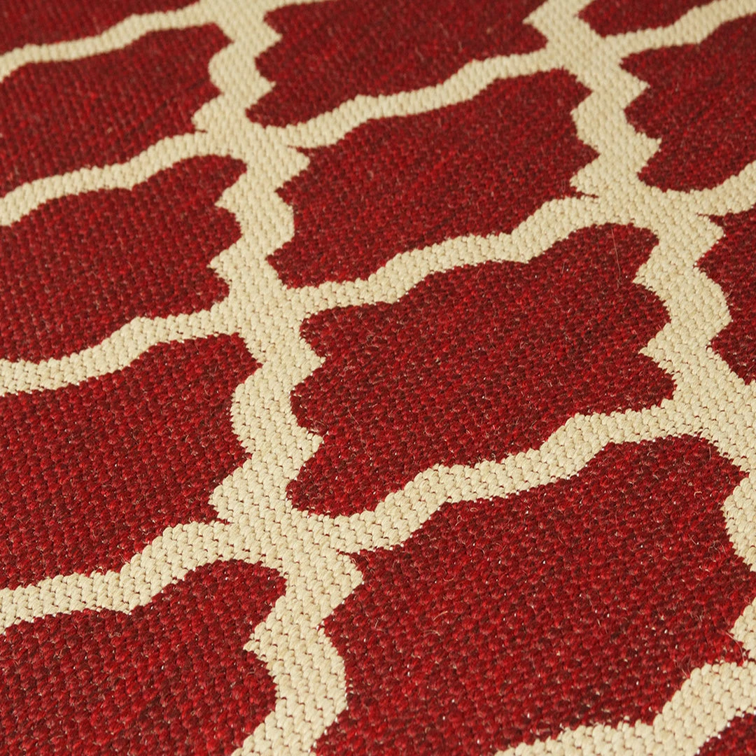 Xrugs Modern Anti Slip Rug Living Room Red Moroccan Trellis Pattern Flat Weave Carpet Mat Large Small Runner 3 Xrugs Modern Anti Slip Rug Living Room Red Moroccan Trellis Pattern Flat Weave Carpet Mat Large Small Runner