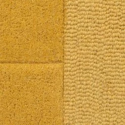 Xrugs Modern Yellow Geometric Rug Mustarde Ochre Bedroom Living Room Large Small Carpet Mat