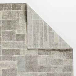 Xrugs Outdoor Garden Rug Soft Grey Geometric Large Medium Small Sizes Outdoor Rugs