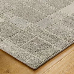 Xrugs Outdoor Garden Rug Soft Grey Geometric Large Medium Small Sizes Outdoor Rugs
