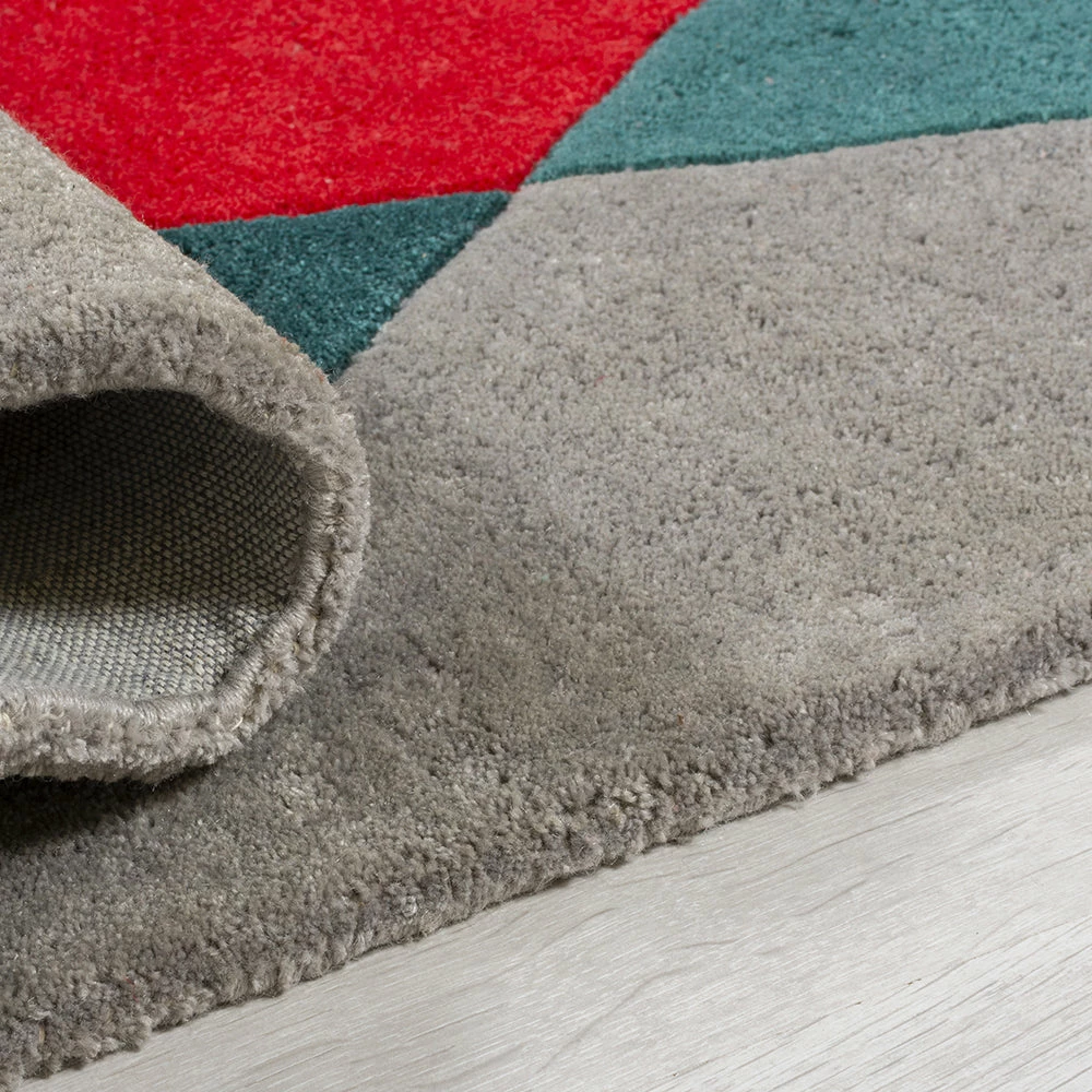 Xrugs Multi Colour Rug Modern Geometric Pattern Mat Small Large Living Room Carpet New