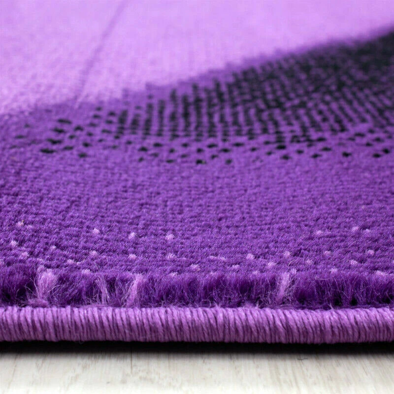 Xrugs Purple Rug Abstract Pattern Floor Carpet Low Pile Small Large Bedroom Runner Mat 2 Xrugs Purple Rug Abstract Pattern Floor Carpet Low Pile Small Large Bedroom Runner Mat