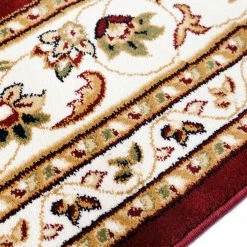 Xrugs Red Oriental Rug Traditional Vintage Pattern Woven Carpet Large Small Runner Mat