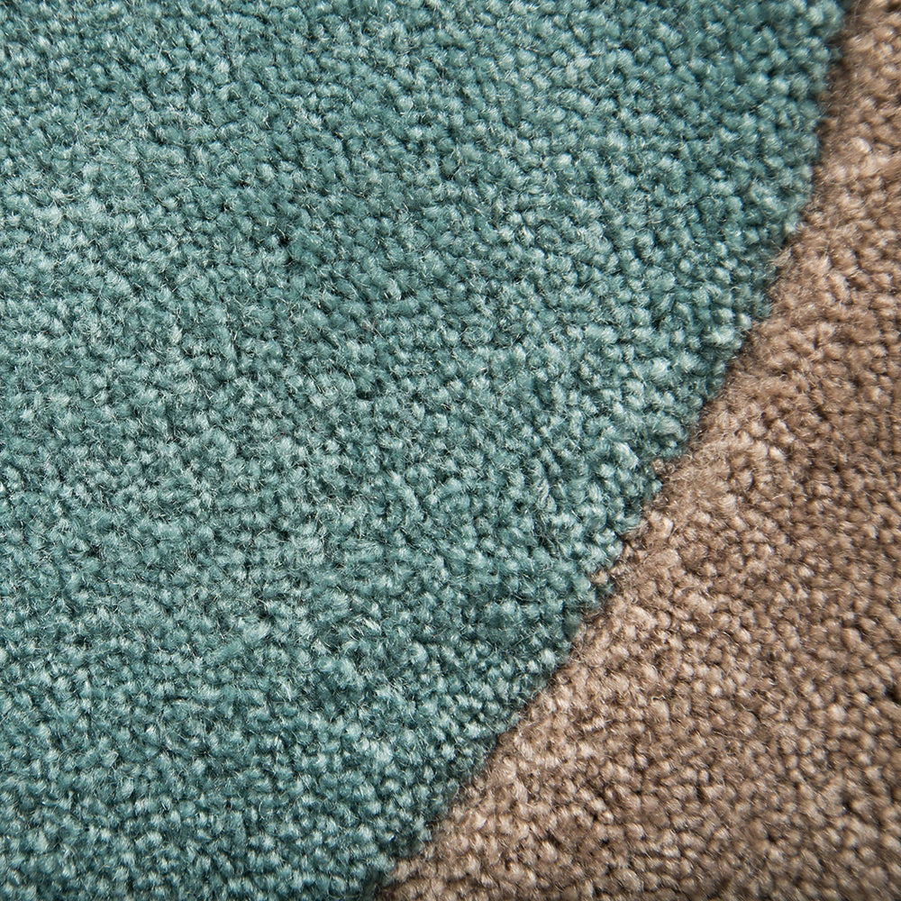 Xrugs Teal Rugs Beige Hand Carved Pattern Abstract Carpet Bedroom Mat Small Large XL Modern