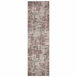 Xrugs Modern Abstract Rug Grey Mauve Living Room Area Carpet Large Small Runner Mats Runners