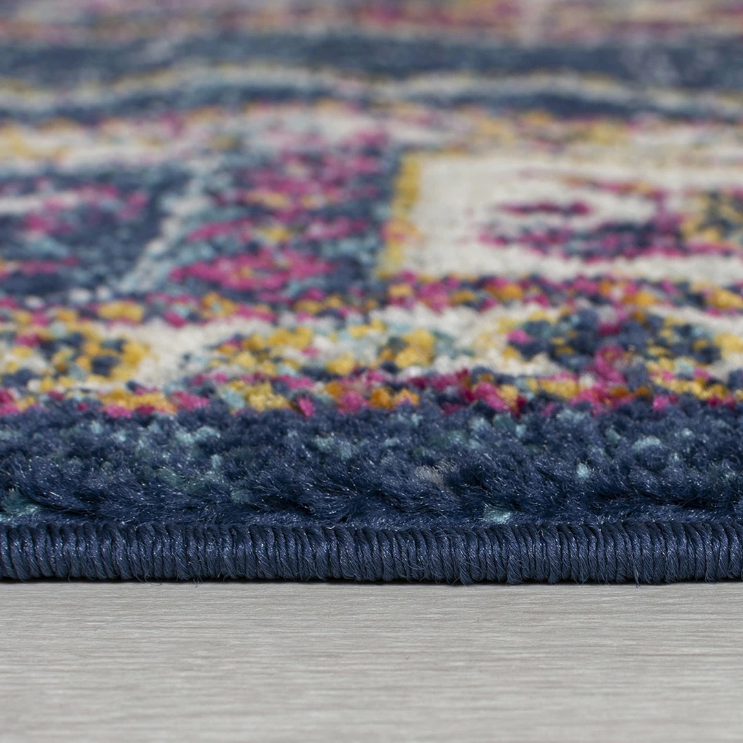 Xrugs Vintage Rug Blue Oriental Retro Style Look Runner Area Mat Small Extra Large New