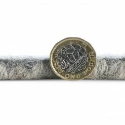 Xrug Wool Rug Striped Grey Cream Pattern Natural Heavy Carpet For Living Room Bedroom Area Mat Modern