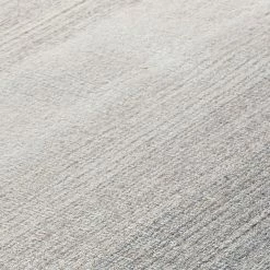 Xrug Wool Rug Striped Grey Cream Pattern Natural Heavy Carpet For Living Room Bedroom Area Mat Modern