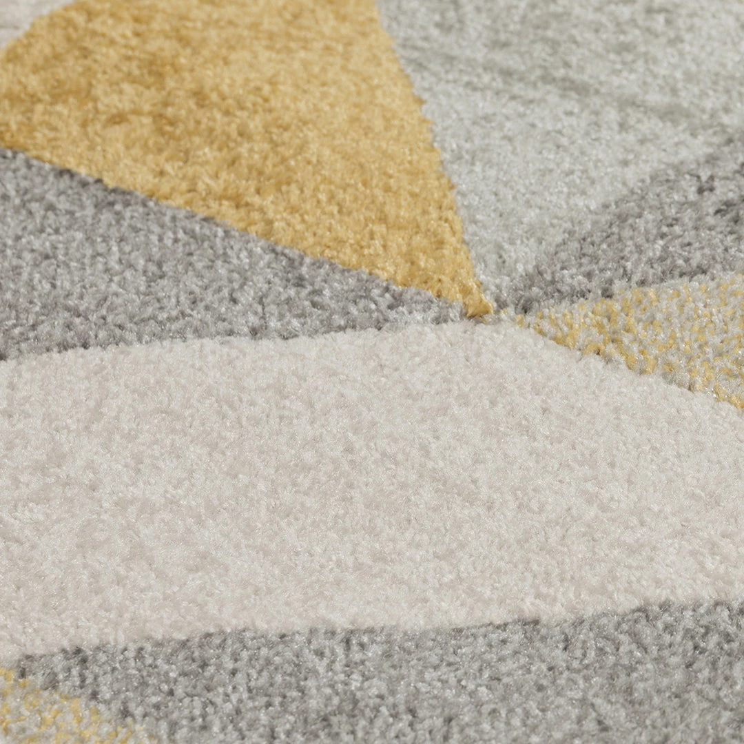 Xrug Modern Geometric Rug Yellow And Grey Cream Pattern Runner Carpet Floor Mat Small Large XL 3 Xrug Modern Geometric Rug Yellow And Grey Cream Pattern Runner Carpet Floor Mat Small Large XL