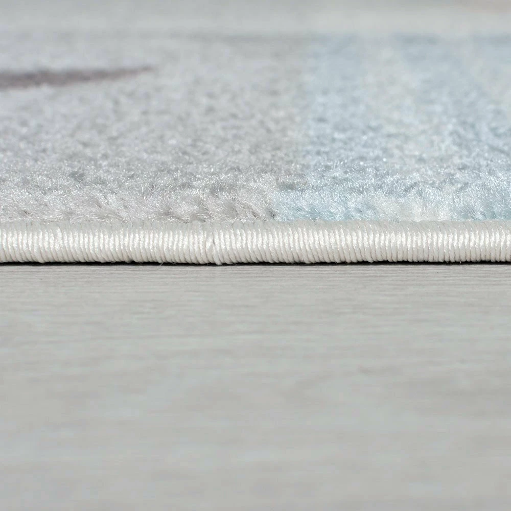 Xrugs Baby Nursery Rug Grey Cream Blue Kids Bedroom Rug Carpet Star And Moon Childrens Rug 80x120 Cm 4 Xrugs Baby Nursery Rug Grey Cream Blue Kids Bedroom Rug Carpet Star And Moon Childrens Rug 80x120 Cm