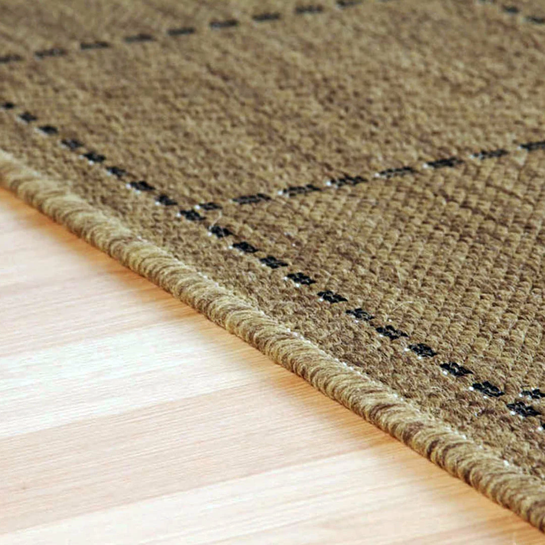 Xrugs Modern Brown Runner Rug Non Slip Kitchen Hall Hallway Runner Long Carpet Durable Check Flat Weave Mat 3 Xrugs Modern Brown Runner Rug Non Slip Kitchen Hall Hallway Runner Long Carpet Durable Check Flat Weave Mat