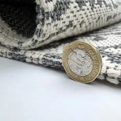 Xrugs Cotton Runner Rug 300cm Washable With Tassels Cream Grey Moroccan Berber Natural Long Hallway Runner