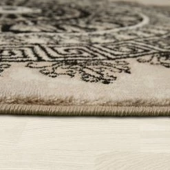 Xrugs Oriental Rug Large Beige Colour Mandala Design Carpet For Living Room Runner Mat