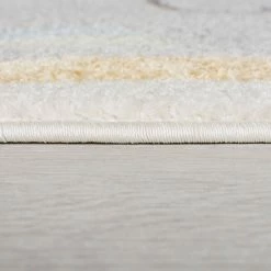 Xrugs Elephant Nursery Rug Cream Kids Bedroom Carpet Childrens Animal Baby Playroom Mat 80x120 Cm