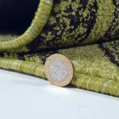 Xrugs Green Rugs Patterned Modern Design Carpet Rug Living Room Bedroom Small Large Runner