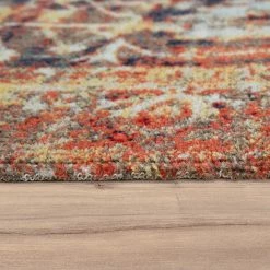 Xrugs Outdoor Rugs Indoor Outdoor Rug Large Blue Terracotta Yellow Colours Abstract Design Patio