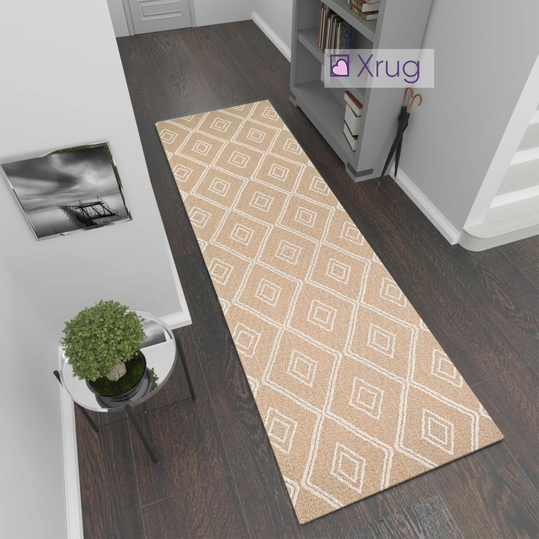 Xrugs Cotton Rugs Cotton Washable Rug Beige Mustard Diamond Flat Weave Carpet Large Small Runner 11 Xrugs Cotton Rugs Cotton Washable Rug Beige Mustard Diamond Flat Weave Carpet Large Small Runner