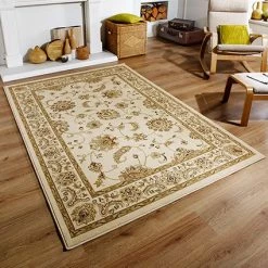 Xrugs Runners Luxury Oriental Rug Large Small Runner Circle Cream Thick Heavy Area Carpet Mat
