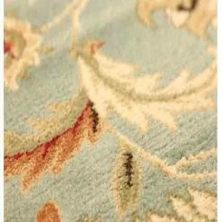 Xrugs Runners Teal Blue Rug Traditional Oriental Pattern Thick Heavy Large Small Runner Circle